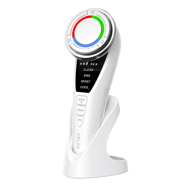 ANLAN EMS Facial Massager Pro: Cold Compress & Deep Cleaning Device