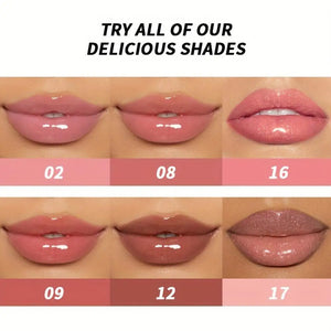 Mirror Pearl Waterproof Lip Gloss – Long-Lasting Shine