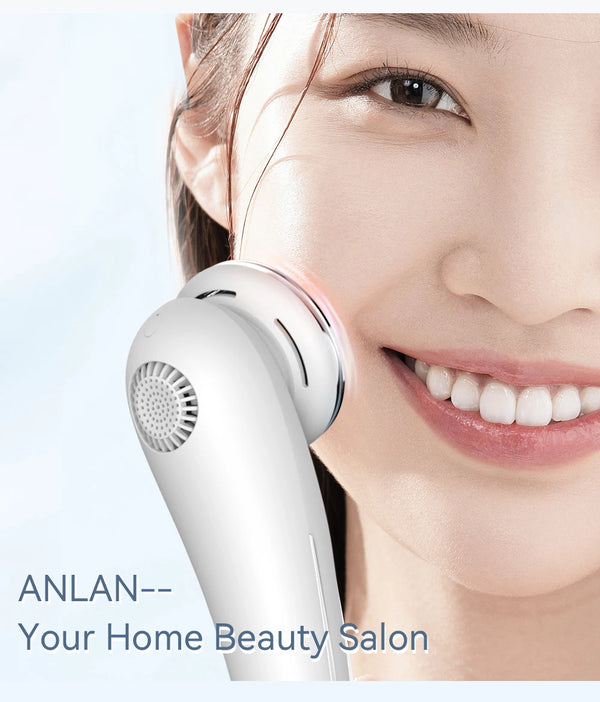 ANLAN EMS Facial Massager Pro: Cold Compress & Deep Cleaning Device