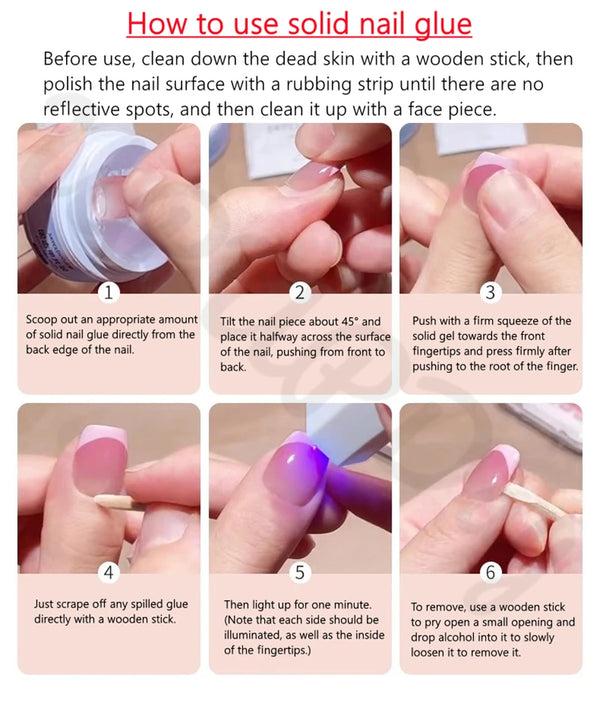 10PCS Handmade Fake Nails Press on Designs Full Cover Short Manicure Reusable Wearable False Nails Silver Punk Finger Tips Art