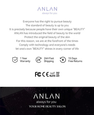 ANLAN EMS Facial Massager Pro Face Lifting Skin Rejuvenation Cold Compress Deep Cleaning Anti-aging Skincare Beauty Device