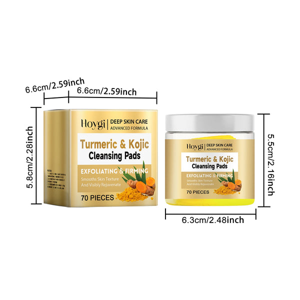 Turmeric Kojic Acid Cleansing Pads