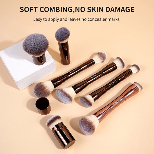 MAANGE 20-Piece Pro Makeup Brush Set – Double-Ended & Multi-Purpose