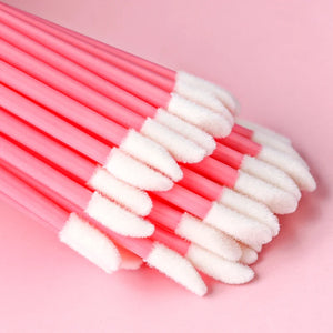 5/100 Pcs Lip Brush Eyelash Makeups Lip Glossy Microbrush Lash Extension Lipstick Set Cosmetic beauty Tools