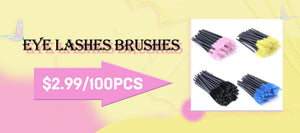 5/100 Pcs Lip Brush Eyelash Makeups Lip Glossy Microbrush Lash Extension Lipstick Set Cosmetic beauty Tools