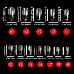 120PCS- Semi-frosted short almond clear fake nails, whitening nail art set with removable fake nails for festivals, parties, dat