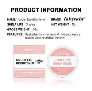 Hydrating Brightening Eye Concealer and Contour Cream, Full Coverage, Long-lasting Eye Concealer for Perfect Makeup Look