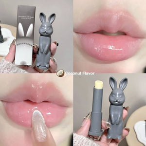 Cute Rabbit Color-Changing Moisturizing Lip Balm – 4 Shades