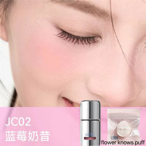 AZTK Liquid Blusher Jello Color Powder JC04  Moisturizing Highlight Beauty Expands Contracts Cheek Matte Face Makeup
