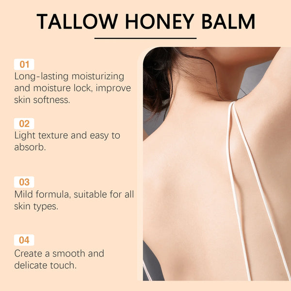 Tallow Honey Cream – Hydrating & Firming