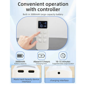 LED 8-Color Face & Neck Mask – Anti-Aging & Skin Tightening