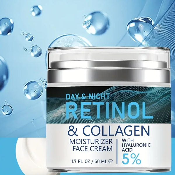ENVISHA Retinol & Collagen Face Cream – Anti-Aging & Deep Hydration