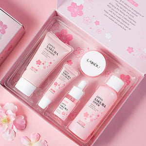 Sakura Skincare Set – Face Cream, Serum, Toner & More