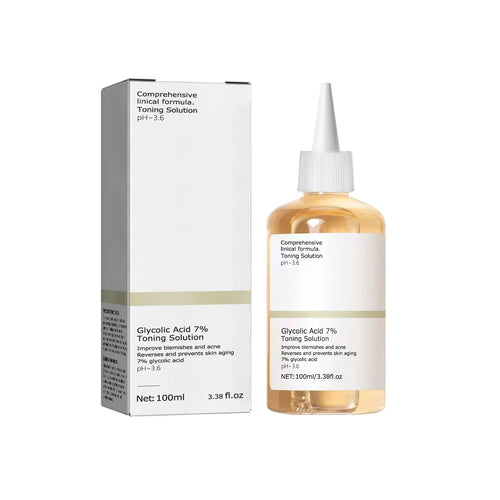 100ml Glycolic Acid 7% Toner – Acne & Rejuvenating