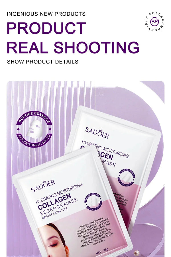 Collagen Anti-Wrinkle Facial Mask – Anti-Aging & Brightening