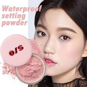 O/S Facial Loose Powder – Long-Lasting & Oil-Control Honey Powder