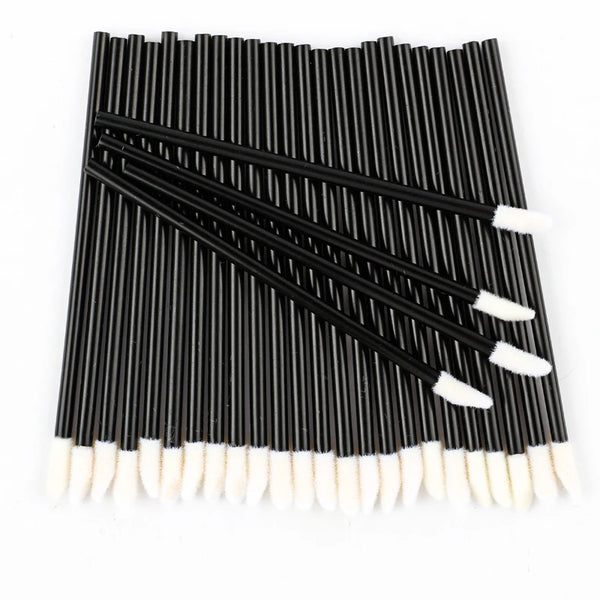 5/100 Pcs Lip Brush Eyelash Makeups Lip Glossy Microbrush Lash Extension Lipstick Set Cosmetic beauty Tools
