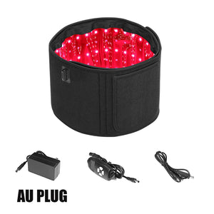 Red & Infrared Light Therapy Belt: 660nm 850nm Slimming & Pain Relief Wrap