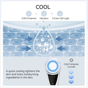 ANLAN EMS Facial Massager Pro Face Lifting Skin Rejuvenation Cold Compress Deep Cleaning Anti-aging Skincare Beauty Device