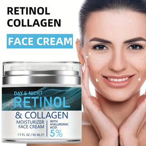 ENVISHA Retinol & Collagen Face Cream – Anti-Aging & Deep Hydration