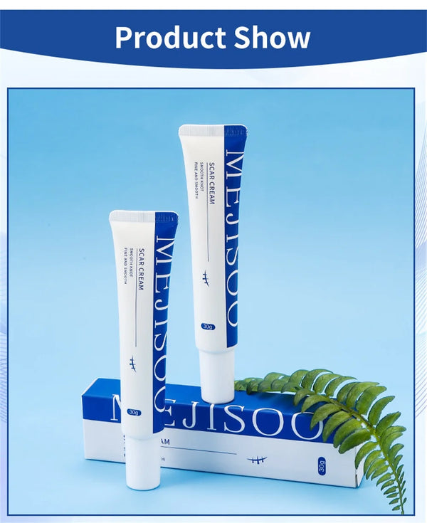 Scar Removal Cream Gel Remove Acne Spots Treatment Stretch Marks Burn Surgical Scar Repair Cream Smoothing Whitening Skin Beauty
