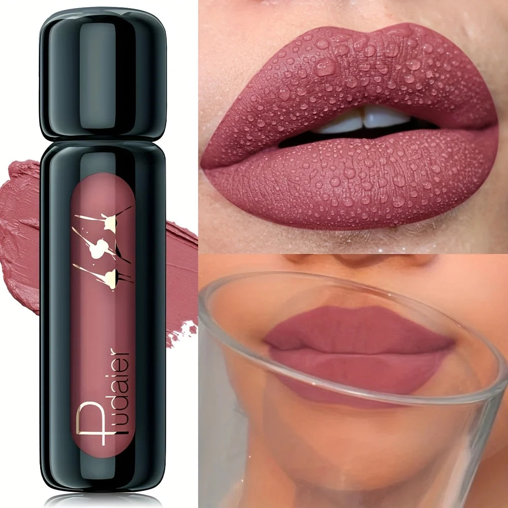 Matte Velvet Lip Gloss – Long-Lasting & Highly Pigmented