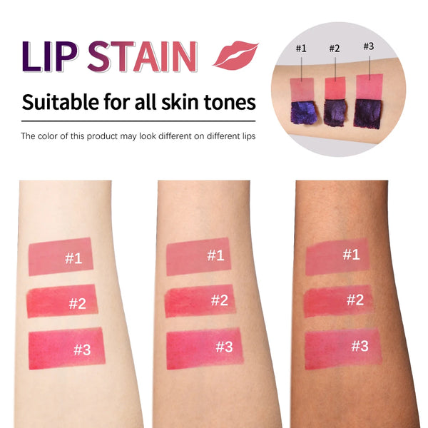 Peel-Off Long-Lasting Waterproof Lip Stain – Pink Tint