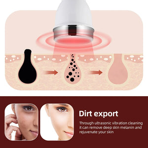 Professional Ultrasound Facial & Eye Beauty Machine: High-Frequency Anti-Aging SPA Device