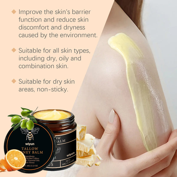 Tallow Honey Cream – Hydrating & Firming