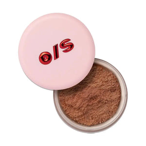 O/S Facial Loose Powder – Long-Lasting & Oil-Control Honey Powder
