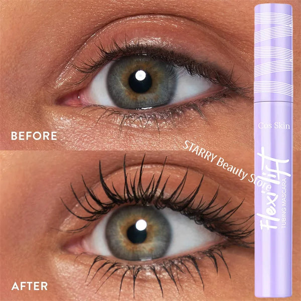5D Waterproof Mascara Lengthening Eyelashes Long Lasting Sweatproof Mascara Black Silk Fibre Make Up Beauty Korean Cosmetics New