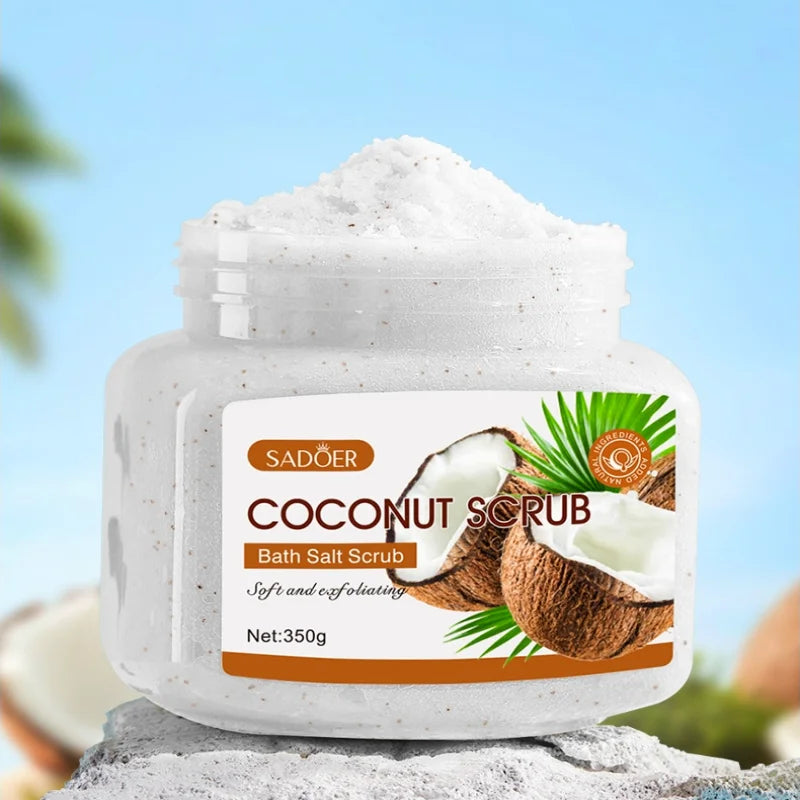 350g Coconut Scrub – Walnut & Coconut Extract