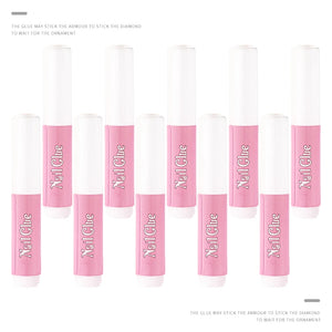 10/100Pcs Super Strong Nail Glue for Acrylic Nails Press On Nails Profession Nail Adhesive Bond Nail Tips Glue Long Lasting Glue