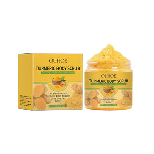 Turmeric Body Scrub – Gentle Exfoliating & Brightening