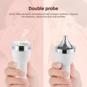 Professional Ultrasound Facial & Eye Beauty Machine: High-Frequency Anti-Aging SPA Device