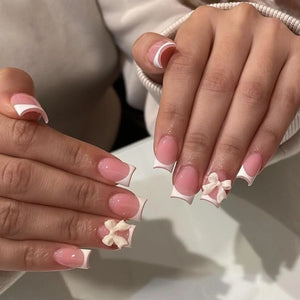 24pcs Coffin Shaped Fake Nails +1 Nail File +1 Jelly 24pcs Coffin Shaped Fake Nails +1 Nail File +1 Jelly