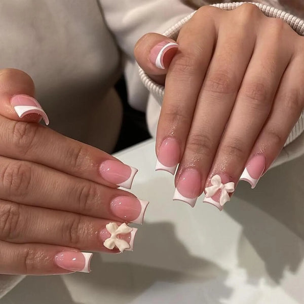 24pcs Coffin Shaped Fake Nails +1 Nail File +1 Jelly 24pcs Coffin Shaped Fake Nails +1 Nail File +1 Jelly