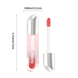 Long-lasting color lipstick, jelly texture lipstick, moisturizing, glossy lip balm, non-greasy, non-fading multi-color lipstick