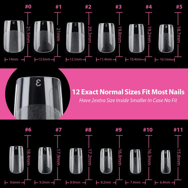 120PCS- Semi-frosted short almond clear fake nails, whitening nail art set with removable fake nails for festivals, parties, dat
