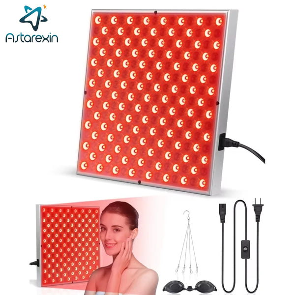 225 LED Red Light Therapy Panel for Facial & Body Recovery