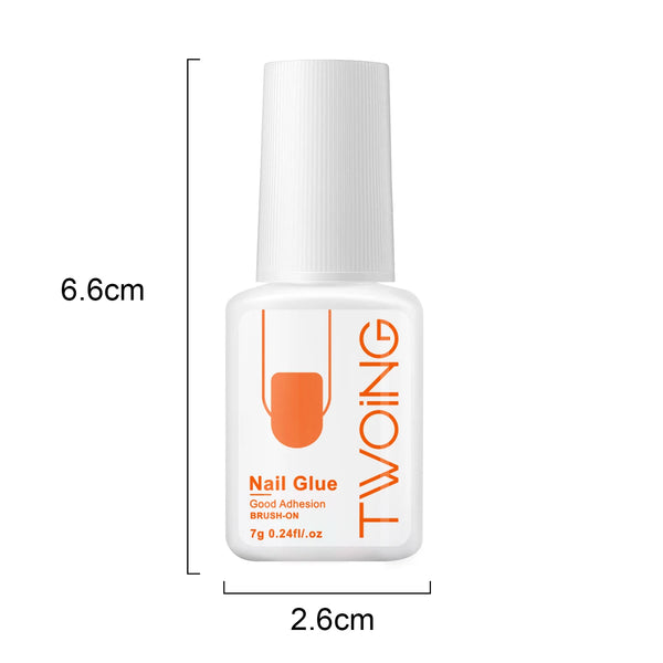 7g Super Strong Nail Glue For False Nail Tips, Acrylic Nails,Press On Nails,Fake Nails Art Decoration Lasting Adhesion