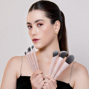 BEILI 12/15-Piece Professional Makeup Brush Set – Vegan & Premium