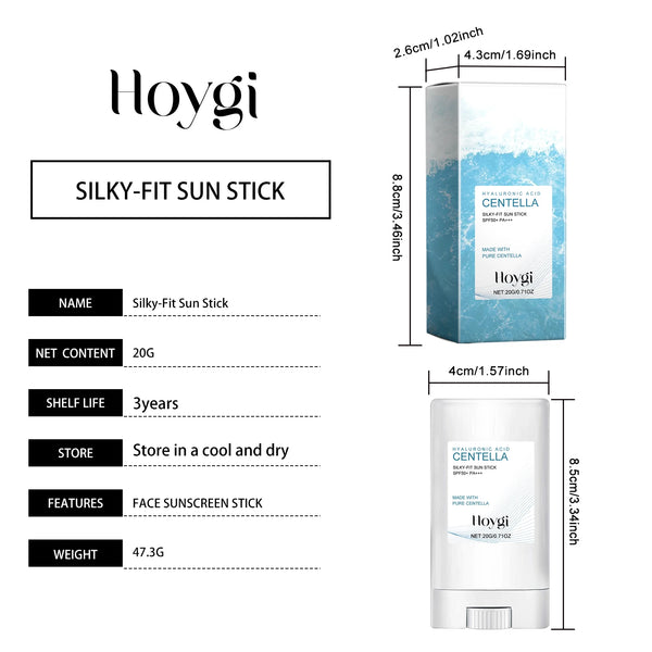 Hyaluronic Acid Sunscreen Anti Sun Solar UV Protection Mild Moisturizer Nourishing Hydrating Repair Outdoor Spf46 Sunblock Stick