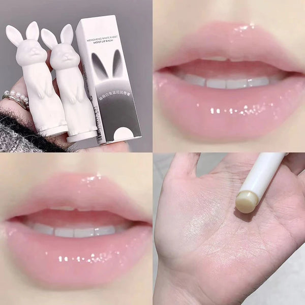 Cute Rabbit Color-Changing Moisturizing Lip Balm – 4 Shades