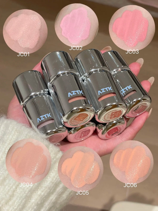 AZTK Jello Liquid Blusher – Moisturizing Matte Cheek Color