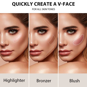 5-Tone Correction Compact Powder – Long-Lasting & Brightening