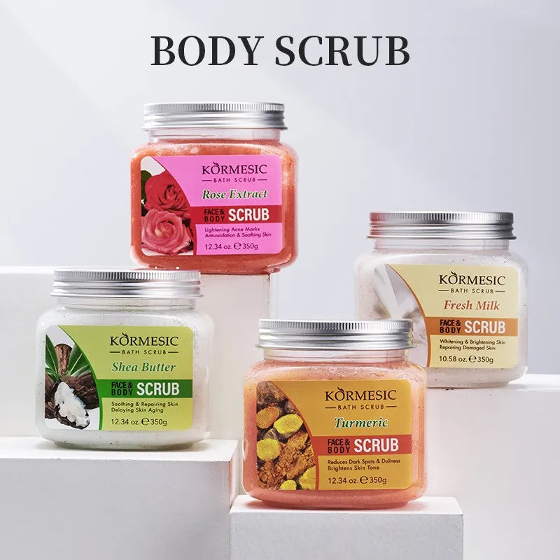 KORMESIC Turmeric Body Scrub – Moisturizing & Gentle