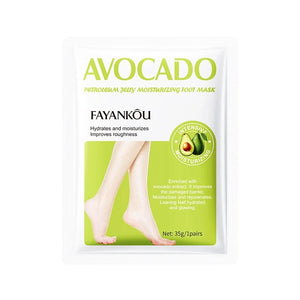 Avocado Foot Exfoliating Mask – Moisturizing Dead Skin Remover (1/3/5 Pairs)