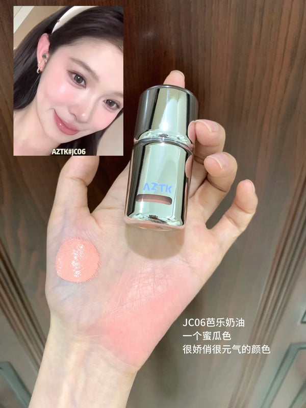 AZTK Jello Liquid Blusher – Moisturizing Matte Cheek Color