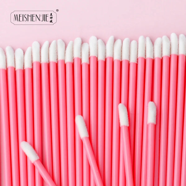 5/100 Pcs Lip Brush Eyelash Makeups Lip Glossy Microbrush Lash Extension Lipstick Set Cosmetic beauty Tools